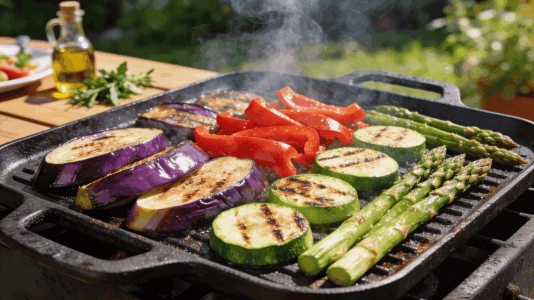 cuisson légumes plancha