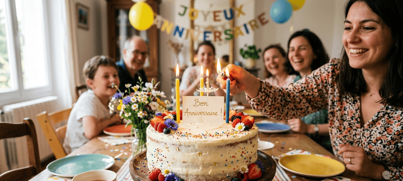 Quelle idée recette gâteau anniversaire pour votre fête ?